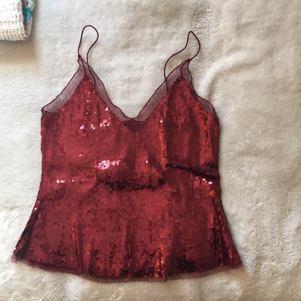 COPY - NWOT Free People Sequin Top !